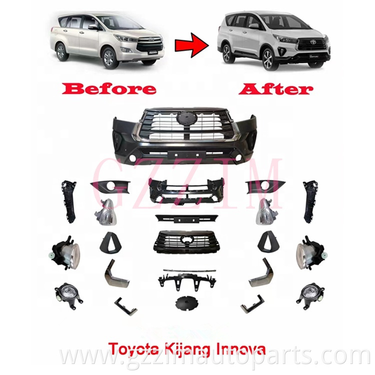 Quality Auto Parts Old To New Body Kit For Toyota Kijang Innova 2016 Upgrade To 20211